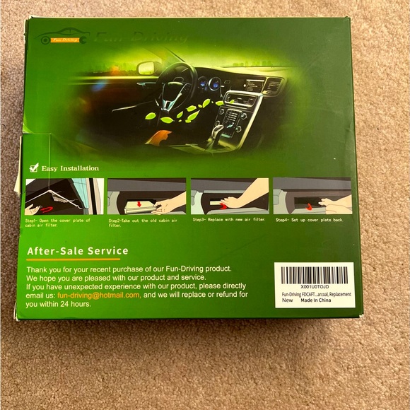 Automobile Cabin Filter fit AVALON/CAMRY/COROLLA/PRIUS/PRIUS PRIME/RAV - Picture 2 of 3